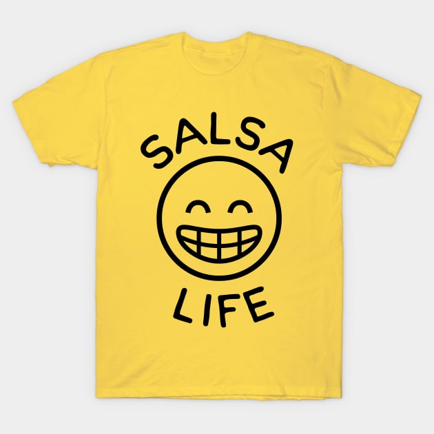 Salsa Life T-Shirt by bailopinto